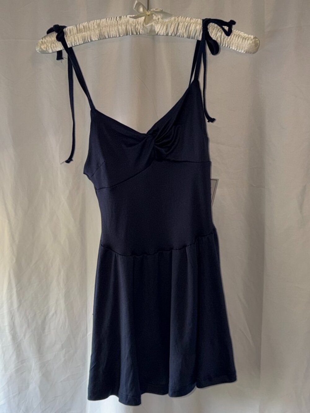 5B Navy twist front Dress